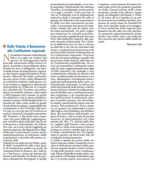 2014 08 10 Adige Dallo Statuto alla Costituente (Calì)