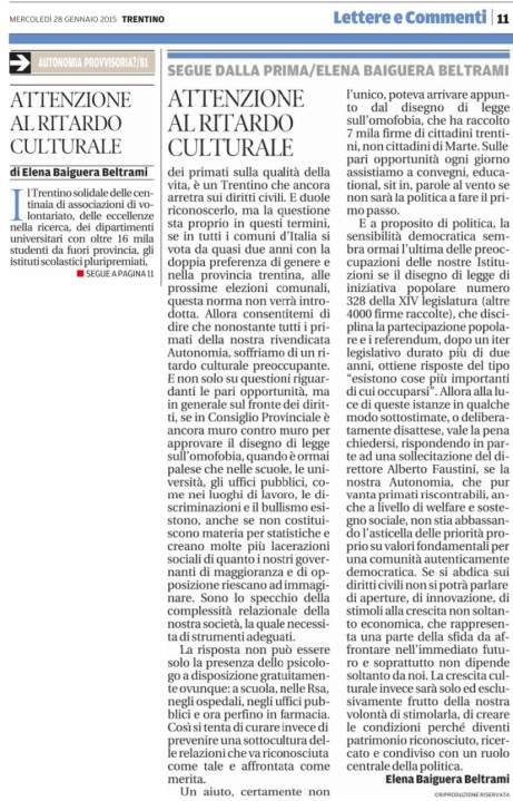 20150128_Attenzione al ritardo culturale_Elena Baiguera Beltrami