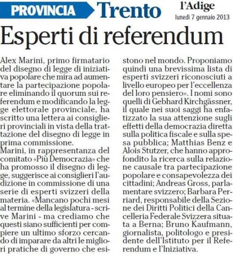Esperti di referendum