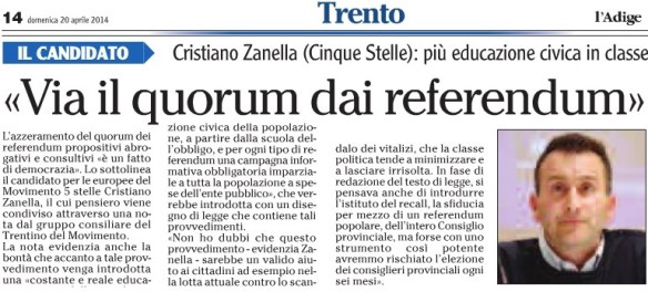 via il quorum dai referendum