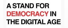 a stand for democracy