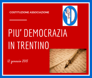 costituzione associazione