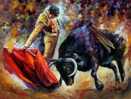 corrida-leonid-afremov
