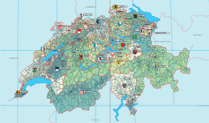 mappa svizzera