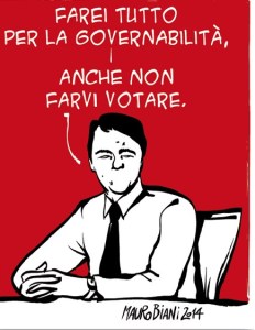 calvario della democrazia